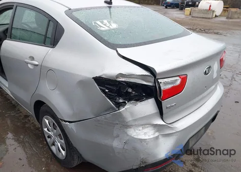 2015 Kia Rio Lx из США, поврежденный, VIN KNADM4A33F6496548